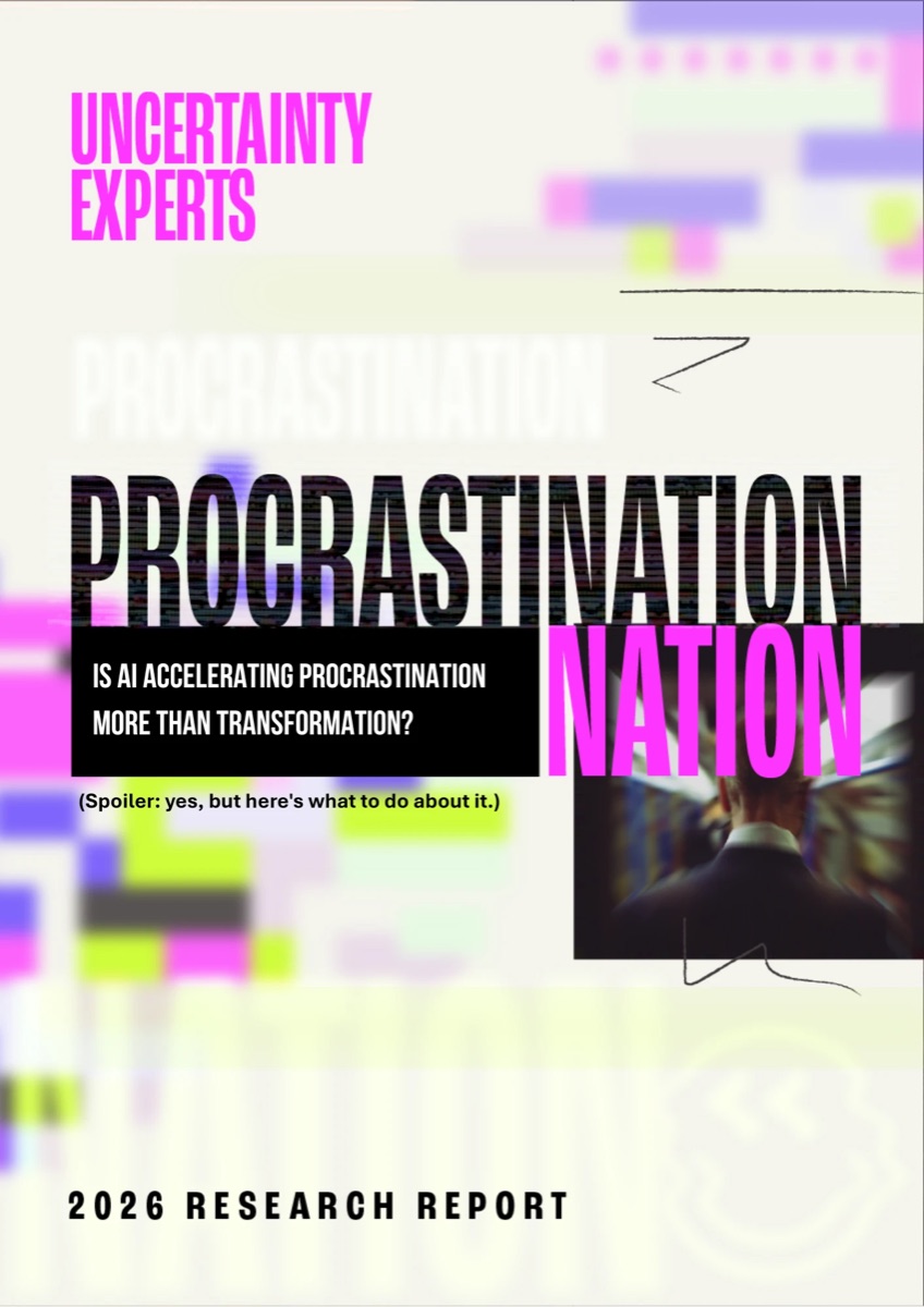Cover of the Procrastination Nation 2026 research report
